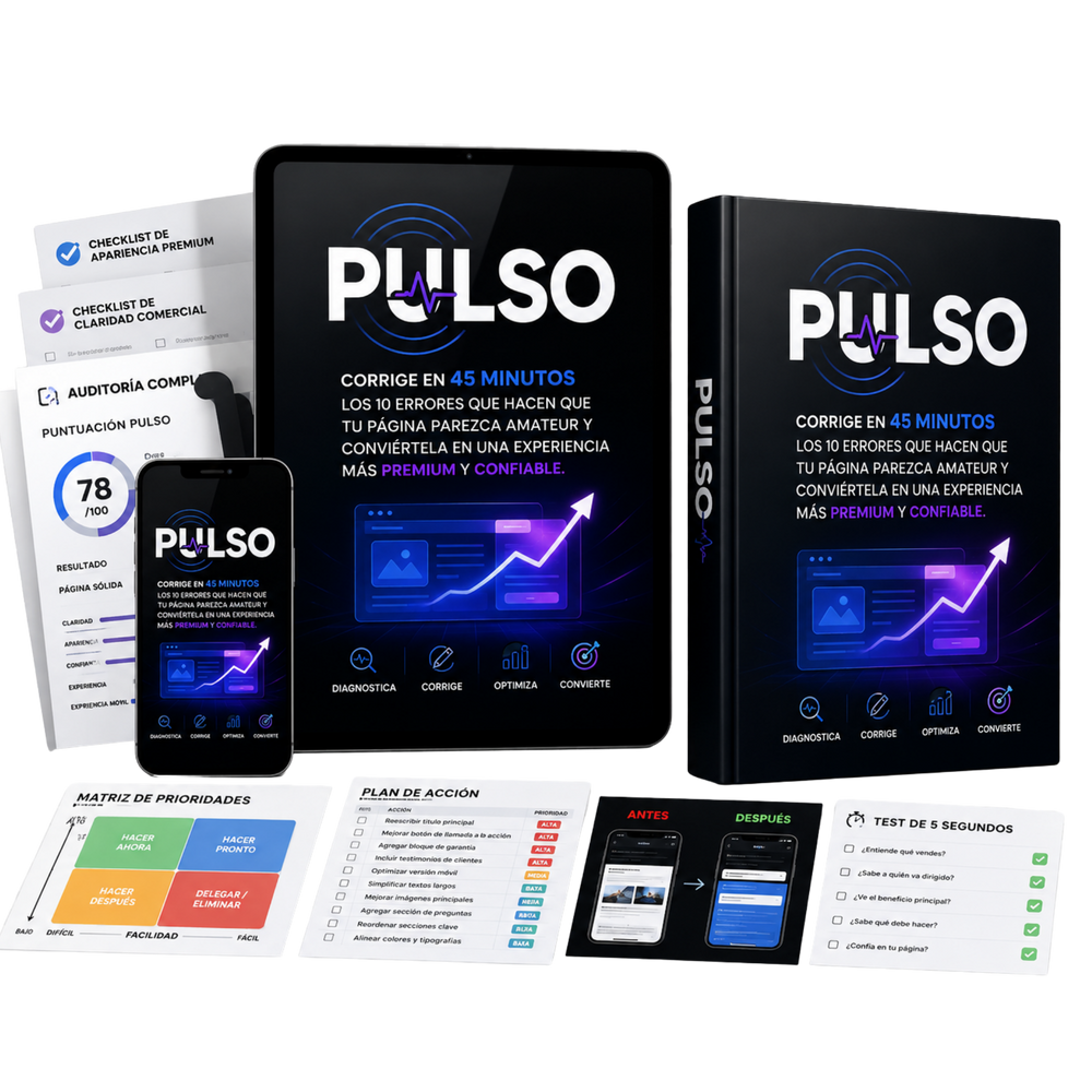 Pulso - Crea tu Landing Profesional Express
